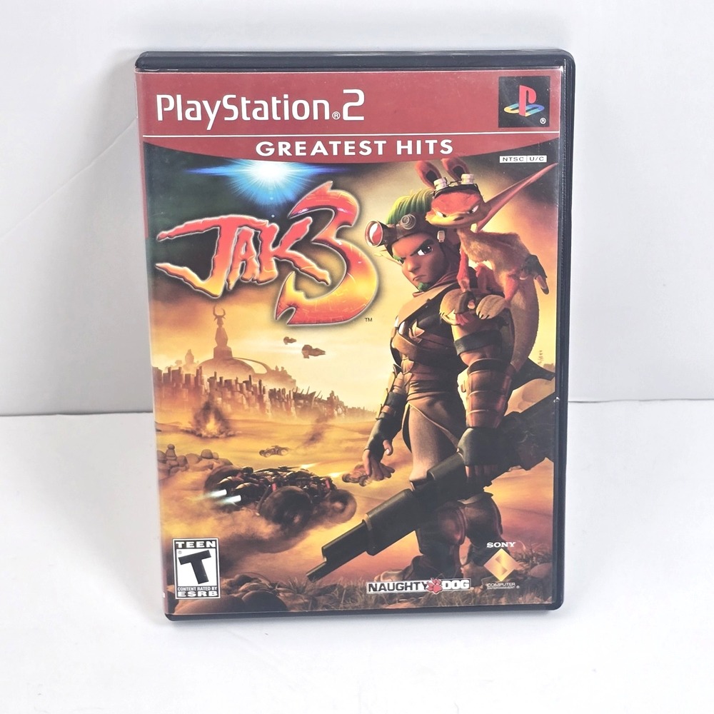 Jak 3 Greatest Hits (Sony PlayStation 2 PS2, 2004) (CIB, Tested, Manual)